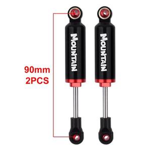 Trucks Cars: 2pcs Built-in Spring 90mm Shock Absorber Damper - Grey, Red or Black