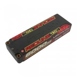 Batteries And Chargers: Gens Ace Redline HV Race Series 6000mAh LCG 7.6v 130C 5mm Plug