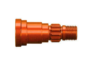 Parts: TRAXXAS 7768T Stub axle aluminum (orange-anodized) (1) (for use only with #7750X driveshaft)