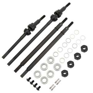 Accessories: MEUS Racing Isokinetic 3-section CVD Shafts for 1/10 Vanquish H10 Optic Axle Upgrade Parts