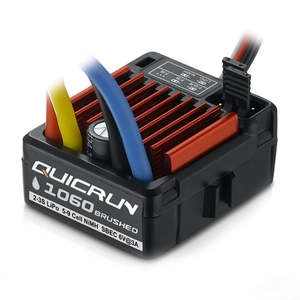 Escs Motors: Hobbywing QUICRUN WP-1060 BRUSHED ESC (2-3S)
