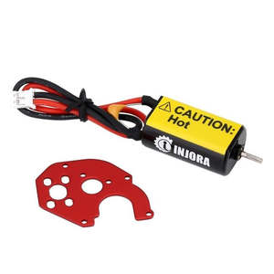 Escs Motors: INJORA 050 Brushed Motor 1/24th Scale SCX24 66T or 50T