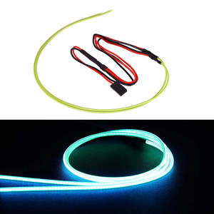 Scx24 Parts And Accessories: INJORA Flexible Cuttable LED Strip Lights for 1/24 1/18 RC Cars (Red, Yellow, Blue)