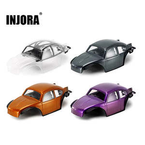 Scx24 Parts And Accessories: INJORA BUG24 Body With Interior For 1/24 SCX24 C10 JLU Bronco Base Camp