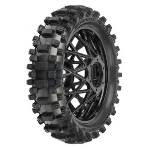 Motorbike And Upgrades: Dunlop Geomax MX33 V2 Bead CR4 Rear Tire MTD Bullyspoke Black: Promoto-MX by Proline