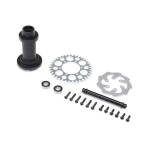 Complete Rear Hub Assembly: Promoto-MX Incl Sproket, Disc, Bearing Support/Axle &hellip;