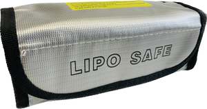 Tools: High temperature resistant fireproof lithium battery safety bag