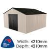 Duratuf Kiwi MK4CDDE Garden Shed