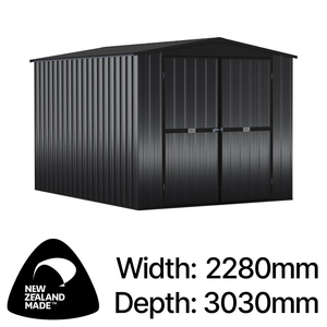 Garden Master GGM3023EE – Special End Entry Garden Shed