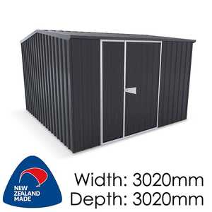 10m2 Sheds: SmartStore Gable SM3030 Grey Friars