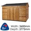 Classic Cedar Bristol Timber Garden Shed