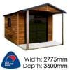 Finger Jointed Cedar Dover Timber Garden Shed