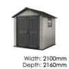Keter Oakland 757 Outdoor Storage Shed