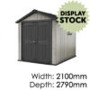Full Shed Range: Premium Outdoor & Garden Storage: Keter Oakland 759 Outdoor Storage Shed – DISPLAY STOCK
