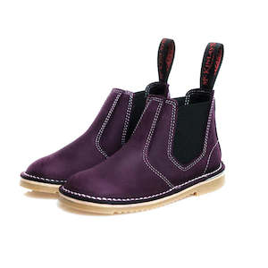 Kids Shoes And Gumboots: McKinlays Hunter Jnr Rodeo Purple
