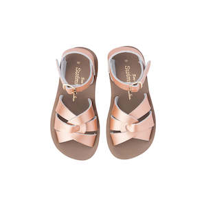 Kids Shoes And Gumboots: Saltwater Swimmer Rose Gold Kids