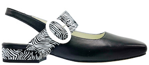 Loafers Slip Ons: Belle Scarpe Rescue Black Zebra
