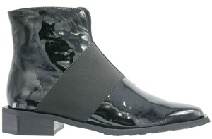 Boots 1: Belle Scarpe Rollo Black Bone Patent
