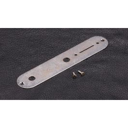 Products: Gotoh Relic Telecaster Control Plate - Aged Chrome