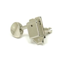 Genuine Kluson 6 in Line Tuners Lefthand - Nickel