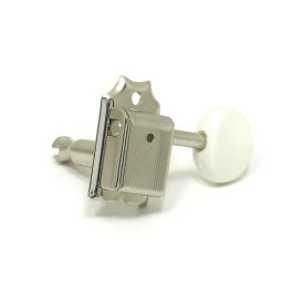 Gotoh SD91 Kluson Style Tuning Keys - Plastic Buttons - Nickel