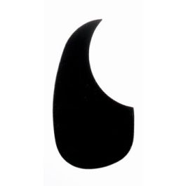Products: Left Hand Acoustic Pickguard - Black