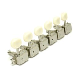 Products: Genuine Kluson 6 on a Plate Tuners - Plastic Buttons