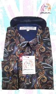 English Laundry: John Lennon L/S Shirt - Paisley Multi