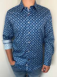 JL L/S Shirt - Grecian Blues