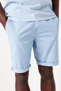 Chino Short - Dusty Blue