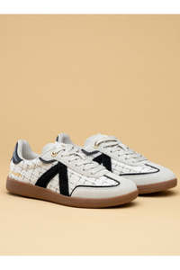 Asfvlt Elite Classic Sneaker - Black/Grey Tweed