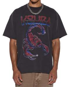 Venom Excess S/S Tee - Faded Black