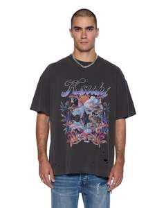 Ksubi Mens: Hendrix Excess S/S Tee - Old Black