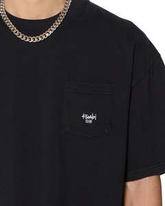 Stamp Ekcess Pocket SS Tee - Black