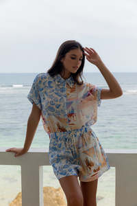 Sheila top - Amalfi Mix