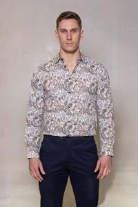 Cutler Co: Beaumont L/S Shirt - Birch