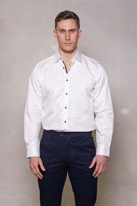 Cutler Co: Blaine L/S Shirt - White