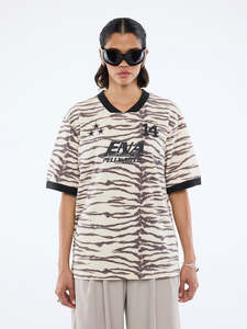 Ena Pelly: Tiger Ena Team Tee - Tiger Print