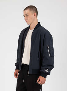 Bombs Away Jacket La Fed - Washed Black