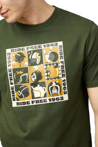 Trippy Helmets Tee - Camouflage