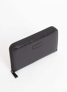 Minky Wallet - Black/Black