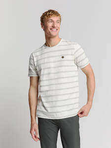 Knitted Crewneck Tee - Off White