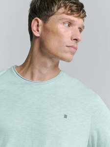 Crewneck Slub Tee - Ice