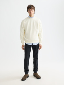 Mott Stretch Cotton Chino Pant - Black