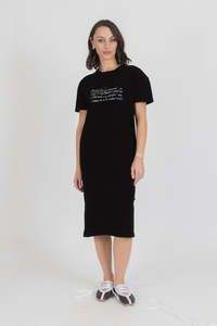 Federation: Bebe Dress - Choose You - Washed Black