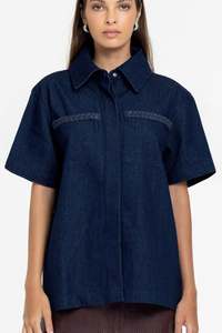 Blak: Edwin Shirt - Dark Denim
