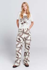 Fairground Pants - Cream Multi