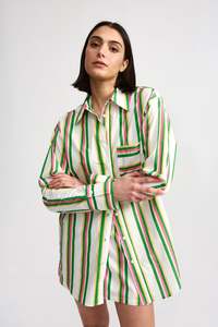 Buddy Shirt - Meadow Sorbet Stripe
