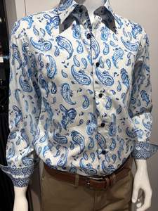Santorini Paisley L/S Shirt