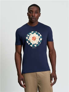 Geo Target Tee - Dark Navy